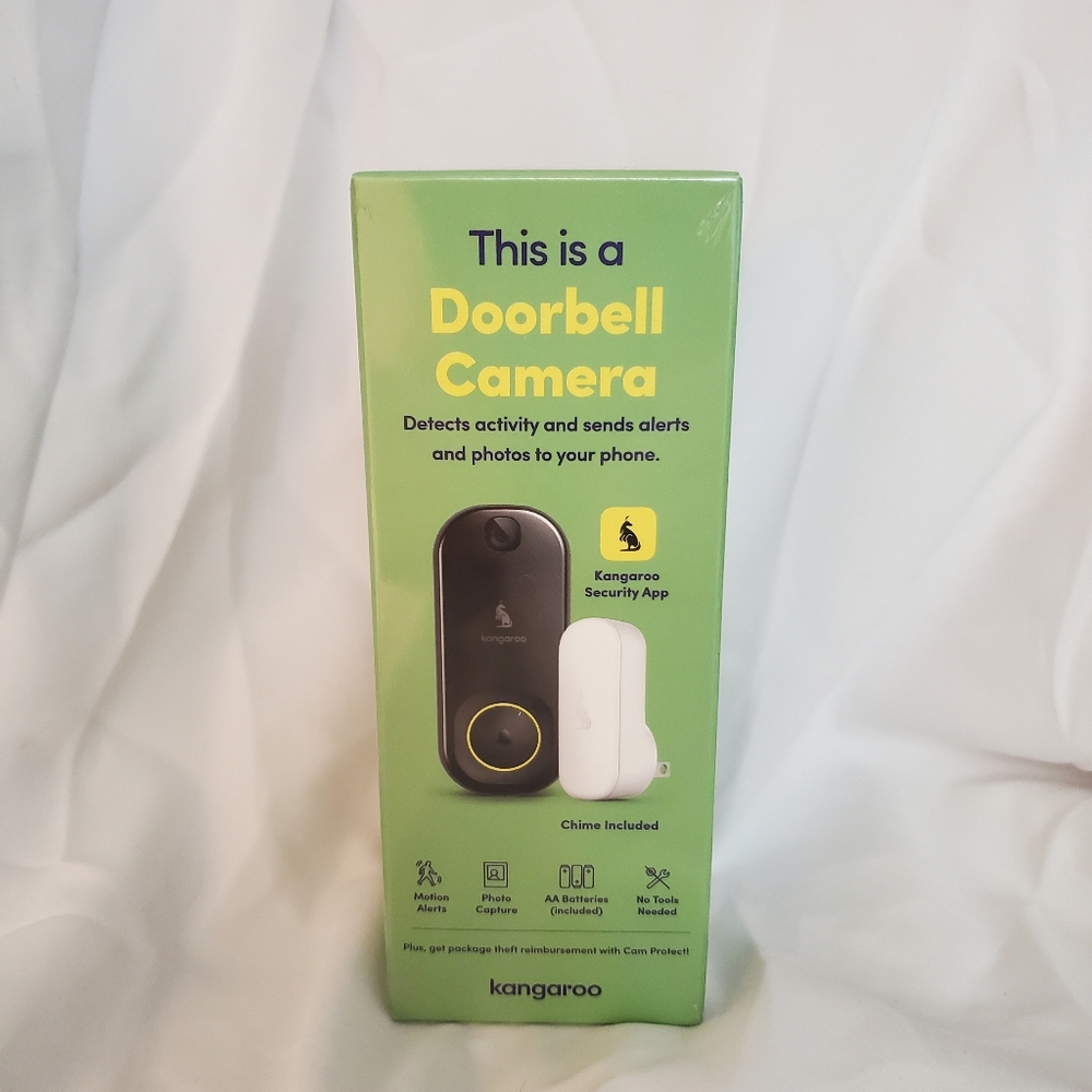 Kangaroo Doorbell Camera ***FACTORY SEALED***